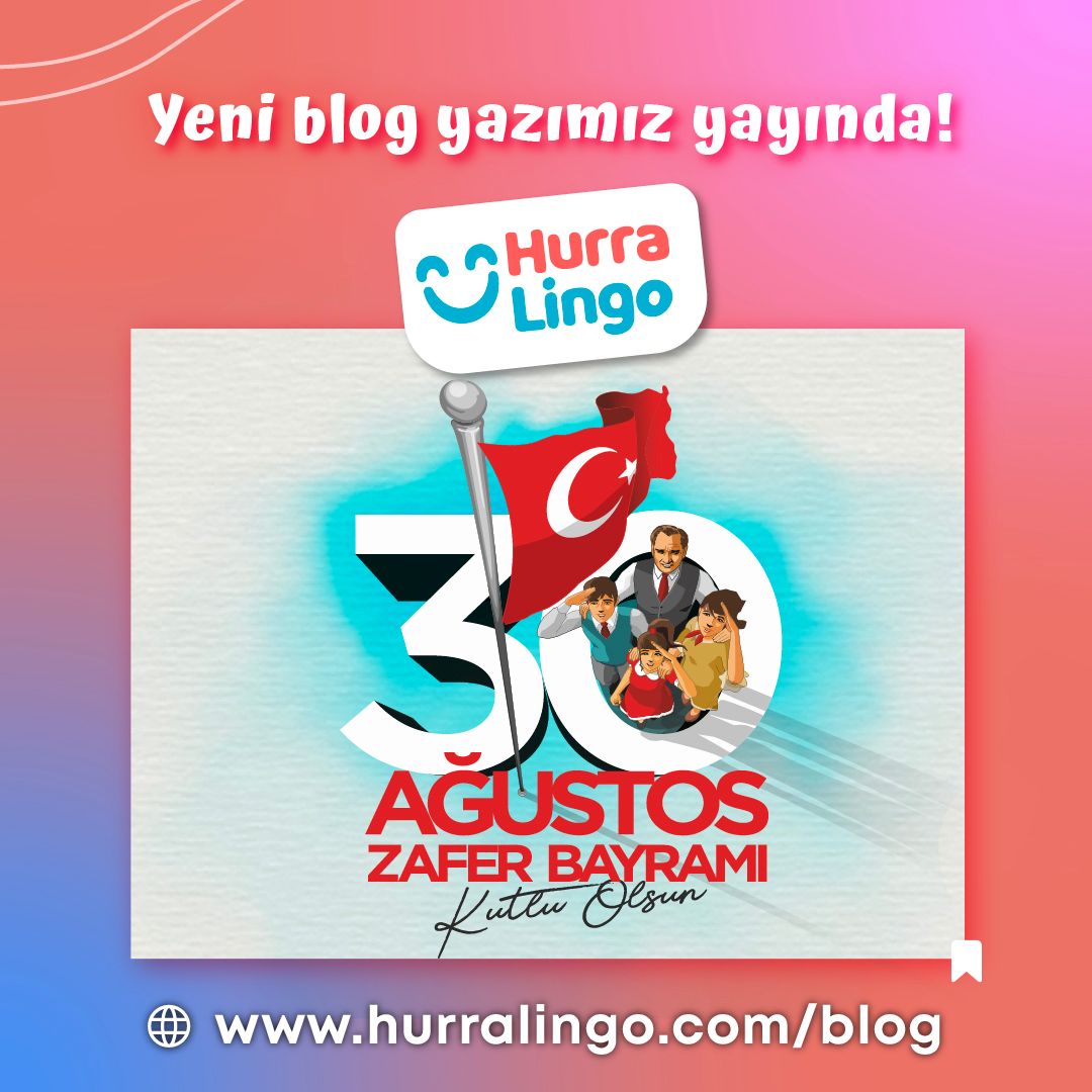 30 AĞUSTOS ZAFER BAYRAMI KUTLU OLSUN !