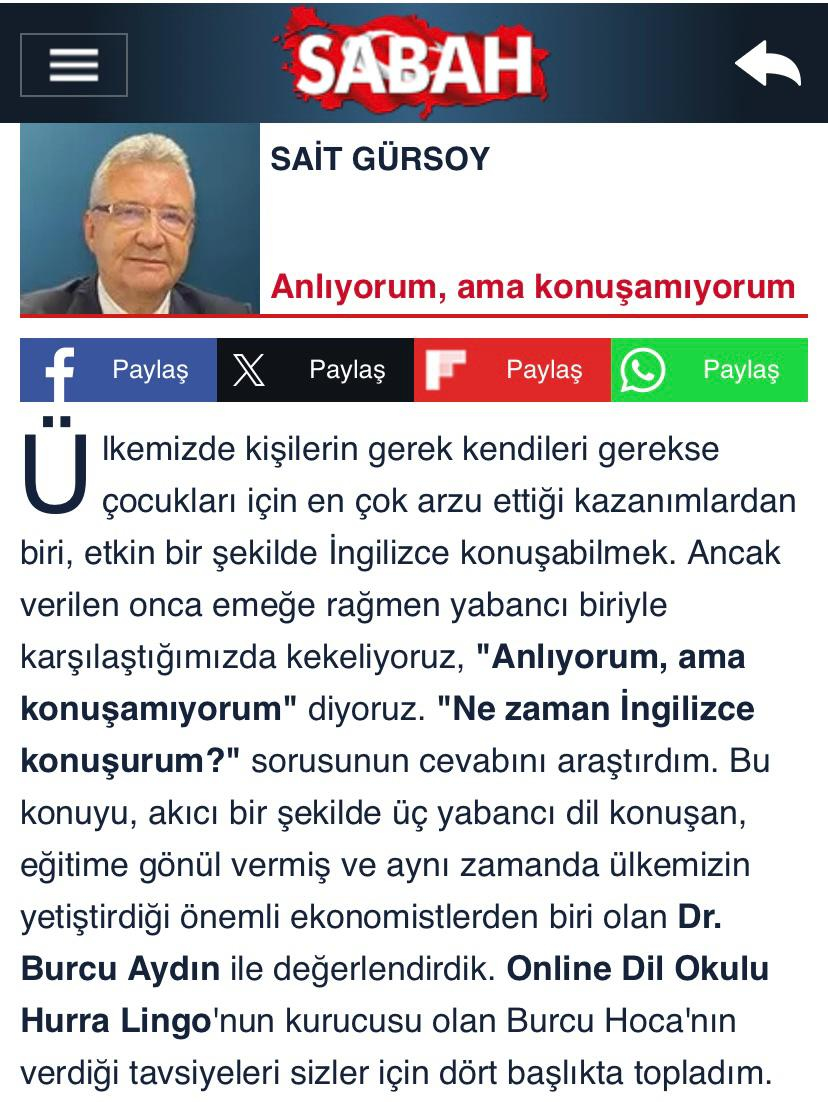 Anlıyorum, ama konuşamıyorum!